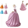 thumbnail image 1 of Liamobondopolis Elegant Princess Statue Tissue Box Waterproof Matte Surface for Easy Cleaning Decorative Holder for Living Room and Coffee Table Spaces, 1 of 2