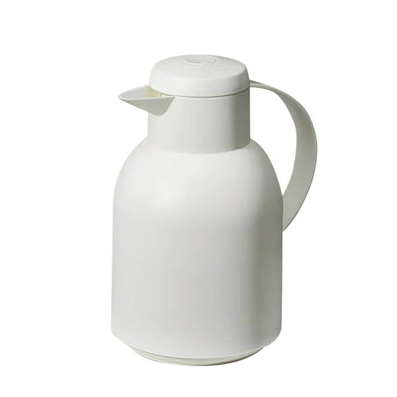 Liamobondopolis Living 1L/33.8 fl oz Home Large-Capacity Hot Water Kettle Office Portable Glass Liner Thermos Kettle Tea Kettle Boiling Water Bottle Kitchen Appliance