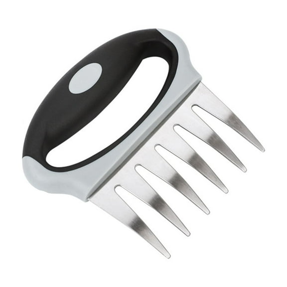 Living Stainless Steel Bear Claw Shape Meat Divider BBQ Barbecue Slicer Tools Chicken Separator Fork Tearing Meat Divider Kitchen Essentials