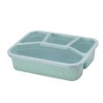 thumbnail image 1 of Reusable Lunch Box With Lid Reusable 4-Compartment Bento Box Plastic Divided Food Fruit & Snack Storage Container, 1 of 6