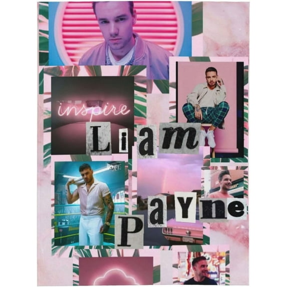 Liams Music Payne Flannel Blanket Air Conditioning Blanket Nap Blanket Sofa Throw Blanket Throw Blankets 40"X30"