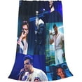 thumbnail image 1 of Liams Music Payne Flannel Blanket Air Conditioning Blanket Nap Blanket Sofa Throw Blanket Throw Blankets 50"X40", 1 of 6