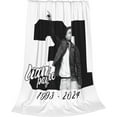 thumbnail image 1 of Liams Music Payne Flannel Blanket Air Conditioning Blanket Nap Blanket Sofa Throw Blanket Throw Blankets 50"X40", 1 of 6