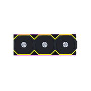 Lian Li 12SL1W3B Wireless 120mm ARGB Case Fans Triple Pack Black