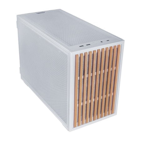 Lian Li B4WWD B4-mATX Wood Compact SFF PC Case 2x 120mm Fans Beech