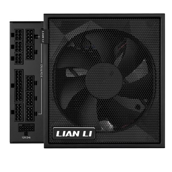 Lian Li EDGE Gold V2 EG1000C.BH 1000W PSU, 80 PLUS Gold Efficiency, Black