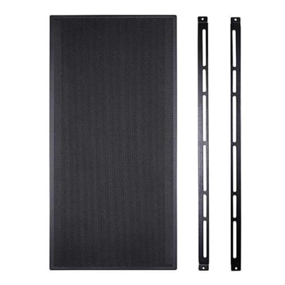 Lian Li O11DERGB-4X Front Mesh Kit for O11D EVO RGB-Aluminum fine mesh panel upgrades airflow-Adjustable front fan mounting brackets supports up to 3x 120mm or 2x 140mm or 2x 160mm (Black)
