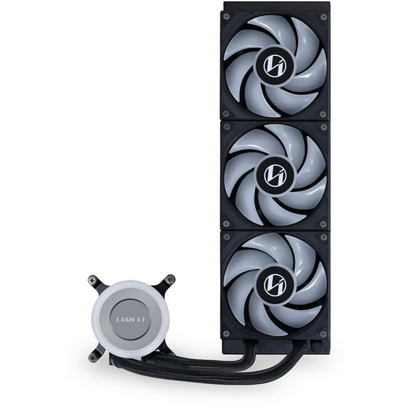 Lian-Li Galahad II Lite 360mm RGB All-in-One CPU Liquid Cooler, Black