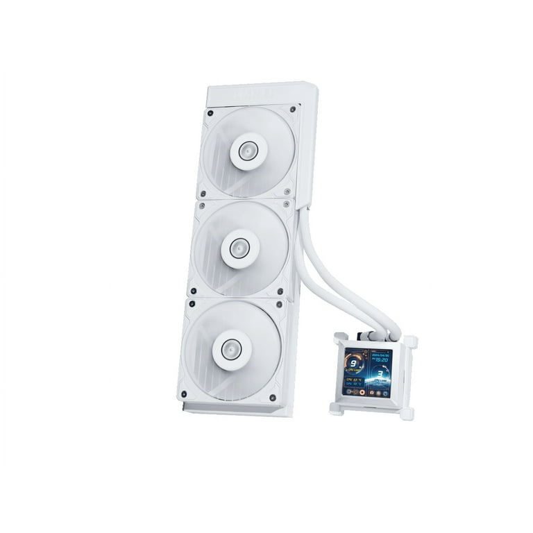 PC用ファン・クーラー Lian Li HydroShift LCD 360S White Amazon.com: Lian-Li HydroShift LCD 360S Performance 360mm