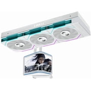 Lian Li HS2OLDC36TW Hydroshift II OLED Curved 360TL RGB AIO Liquid CPU Cooler - White