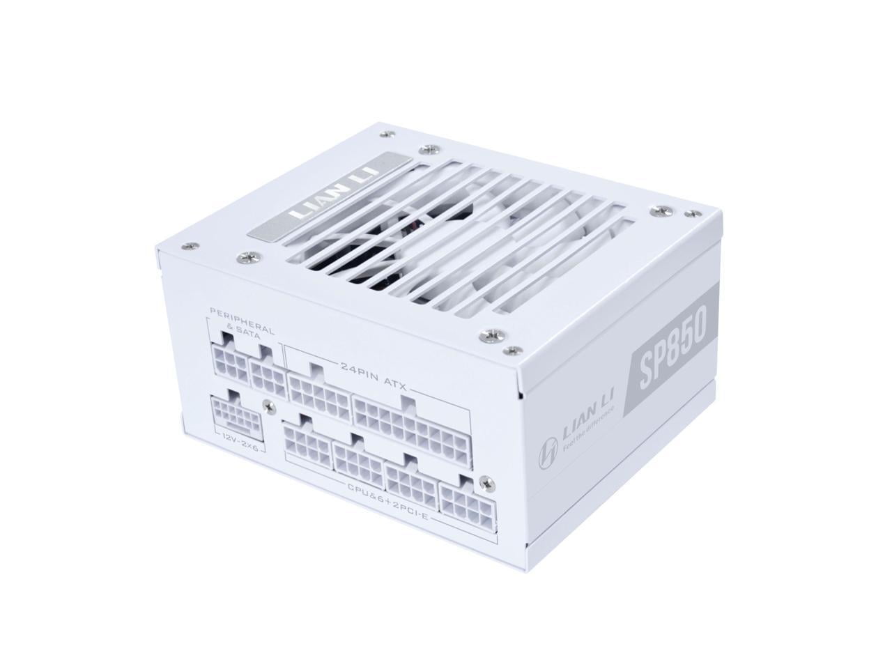 Lian Li SP850 V2 Gold 850W SFX Power Supply with 12V-2x6 Cable 80 Plus Gold - SP850G.W