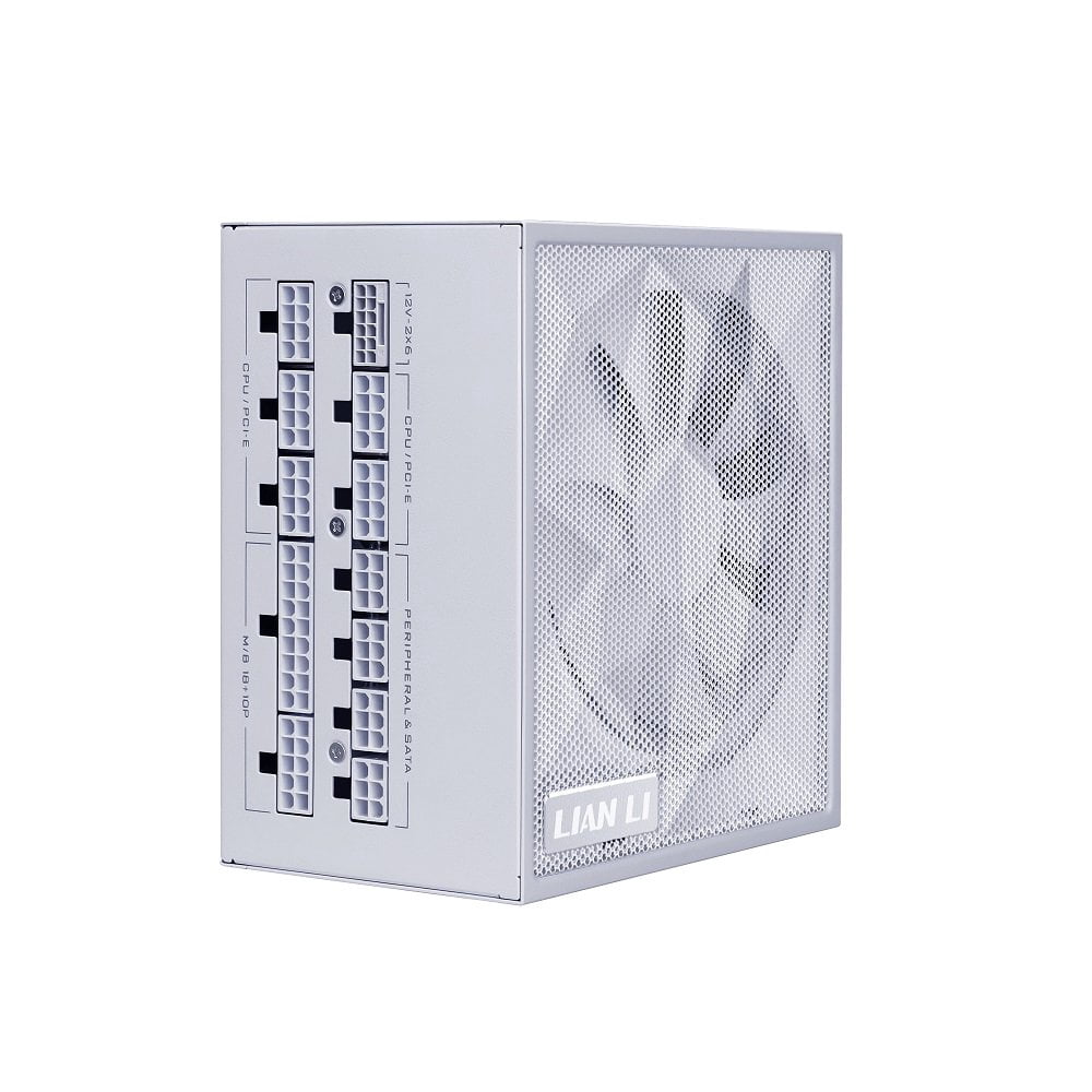 Lian Li SX1200P.W SX Platinum 1200W 80 Plus Platinum Fully Modular ATX 3.1 Power Supply White
