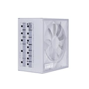 Lian Li SX Platinum 1200W SXP Compact ATX Form Factor Power Supply w/ 12V-2x6 Cable - ATX 3.1 & PCIE 5.1 Compliant - 140mm Fan - Full Modular - White SX1200P.W