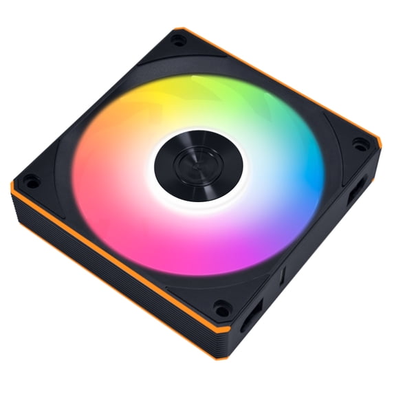 Lian Li UNI FAN CL Flex 120mm Normal Blade (NOT Reverse) ARGB Fan, Single Pack, Daisy-Chain Design, Controller Not Included, Black (12CL1F1B)