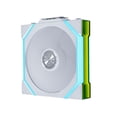 thumbnail image 1 of Lian Li UNI FAN SL Flex 120mm Normal Blade (NOT Reverse) ARGB Fan, Single Pack, Daisy-Chain Design, Controller Not Included, White, 1 of 4