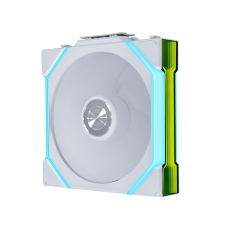Lian Li UNI FAN SL Flex 120mm Normal Blade (NOT Reverse) ARGB Fan, Single Pack, Daisy-Chain Design, Controller Not Included, White