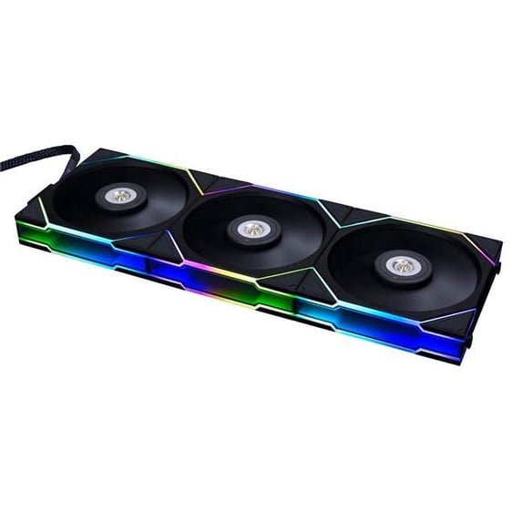 Lian Li 12TL3B.US UNI FAN TL 120/Black/Triple Pack/With Controller