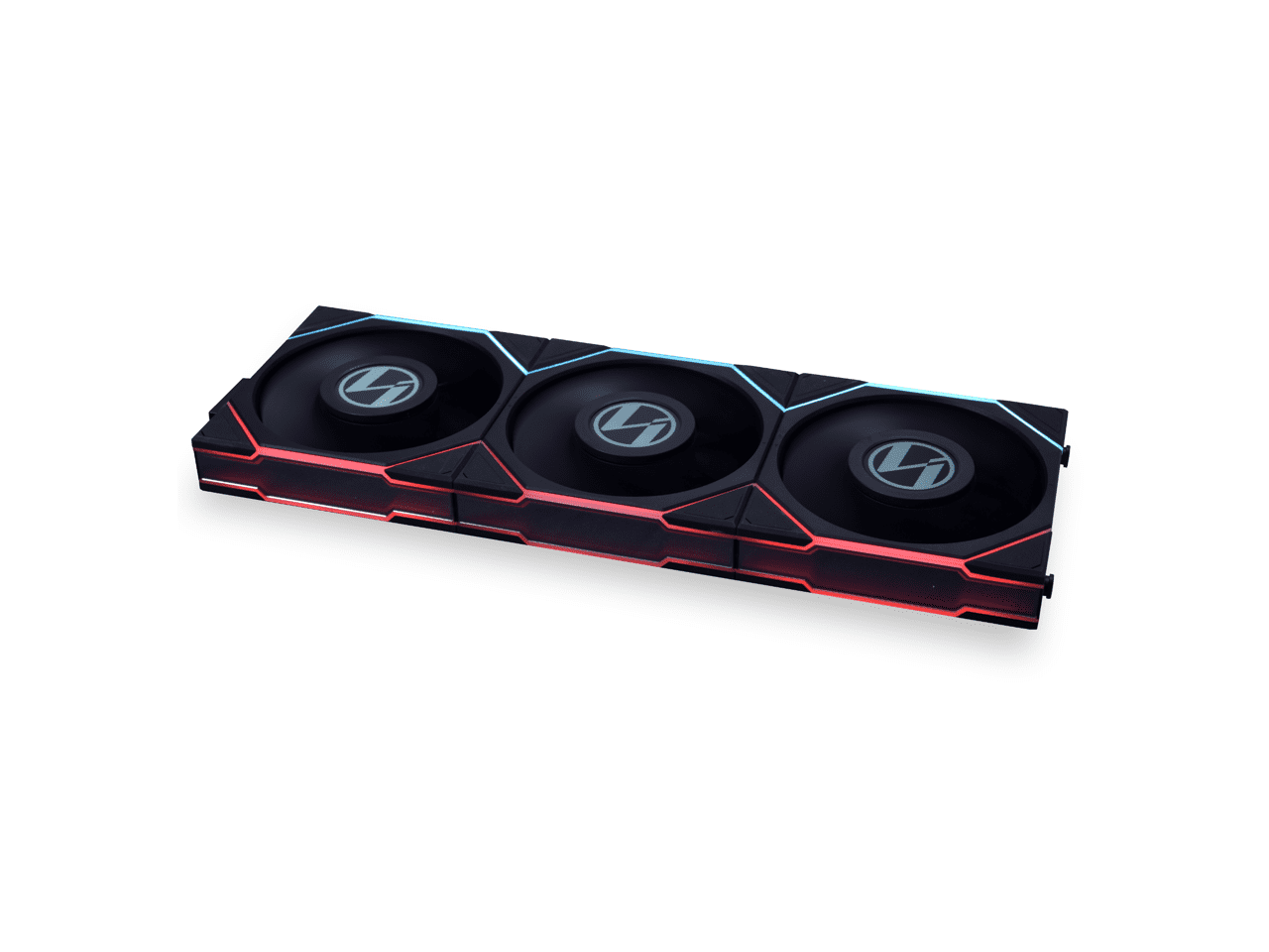 Lian Li UNI FAN TL LCD Reverse Blade 120 RGB 3 pcs Pack Black