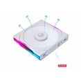 thumbnail image 1 of Lian Li UNI FAN TL140MM Reverse Blade  Single Pack White  (No controller included)- -14RTL1W, 1 of 5