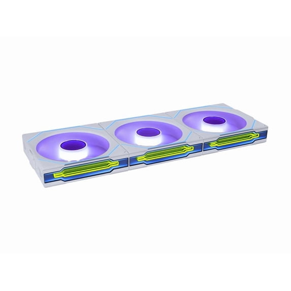 Lian Li 12SLIN1W3W Wireless 120mm ARGB Case Fans SL-Infinity Triple Pack White