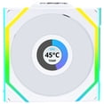 thumbnail image 1 of Lian-Li Fan UNI FAN SL 2.4GHz Wireless 1.6" LCD RGB 120mmFan, 1 of 6