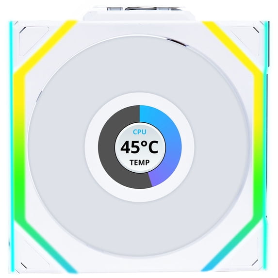 Lian-Li Fan UNI FAN SL 2.4GHz Wireless 1.6" LCD RGB 120mmFan