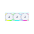 thumbnail image 1 of Lian Li 12RSL1W3W Wireless 120mm ARGB Case Fans Reverse Blade Triple Pack White, 1 of 5