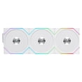 thumbnail image 1 of Lian-Li UNI FAN TL Wireless 120mm ARGB Case Fan with Reverse Blade and Controller, White, 3-Pack, 1 of 2