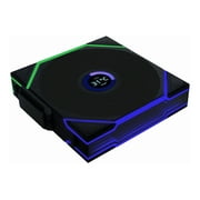 Lian Li 12RTLLCD1W1B Wireless 120mm ARGB Case Fan LCD Reverse Blade Single Black
