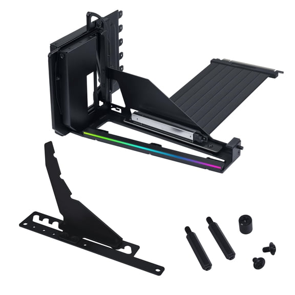 Lian Li VG4-5-V4X Vertical GPU Mount Kit with PCIe Gen5 Riser Black