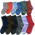 thumbnail image 1 of lian lifestyle 3 pairs children cashmere wool socks size 11-13cm girl random color, 1 of 3