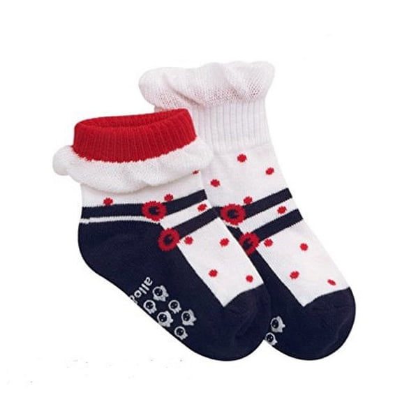 Lian LifeStyle Baby Boy's 1 Pair Non Slip Cotton Socks for All Seasons 1Y-3Y