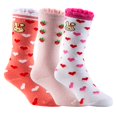 thumbnail image 1 of Lian Style Baby Girl's 3 Pairs Knee-high Non-Skid Non-Slip Cotton Socks Learning Socks Great Grip Random Girl Color, 1 of 4