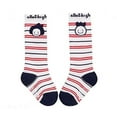thumbnail image 1 of Lian LifeStyle Baby Girl's 1 Pair Non Slip Cotton Socks for All Seasons 1Y-3Y, 1 of 2