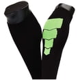 thumbnail image 1 of Lian LifeStyle Big Boy's 1 Pair Knee High Athletic Sports Socks 0025 M(Orange w/ Black Stripes), 1 of 2