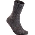 thumbnail image 1 of Lian LifeStyle Big Girl's 1 Pair Exceptional High Crew Wool Socks Non Slip, Cozy and Cool HR1412 Size 6-9 (Gray), 1 of 2