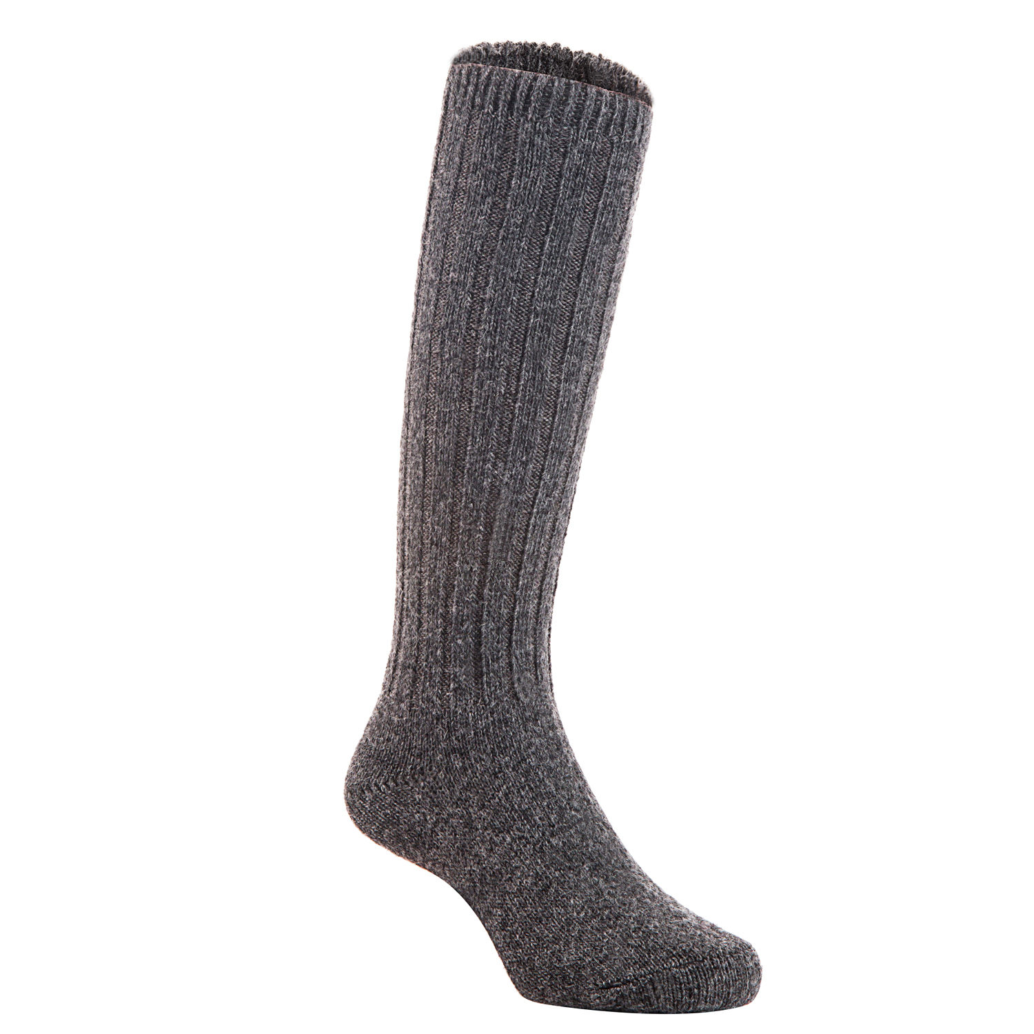 Lian LifeStyle Children 1 Pair Knee High Socks Size 4-6Y (Dark Gray ...