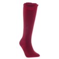 thumbnail image 1 of Lian LifeStyle Children 3 Pairs Knee-High Combed Cotton Blend Socks 0Y-1Y 3P3C-02 (Wine, Pink, Cream), 1 of 4