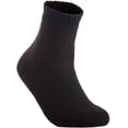 thumbnail image 1 of Lian LifeStyle Men's 1 Pair Extra Thick Wool Socks Solid(Black), 1 of 2
