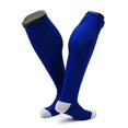 thumbnail image 1 of Lian LifeStyle Men's 1 Pair Knee High Sports Socks Size M XL0022-02(Navy), 1 of 1