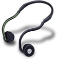 thumbnail image 1 of Lian LifeStyle Premium Bone Conduction Headphones Lightweight & Waterproof w/ Mic & Bluetooth. Wireless Over Ear Headset for Adults and Kids, suitable for Sports, Gaming, Travel, Office Black Green, 1 of 9