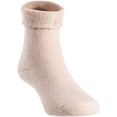 thumbnail image 1 of Lian LifeStyle 1 Pair Children Wool Crew Socks. , Soft and Durable HRL1801 Size 6M-12M (Beige) 1p-c4, 1 of 6