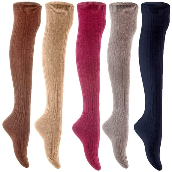 Lian LifeStyle - Socks For Women - 5 Pairs…