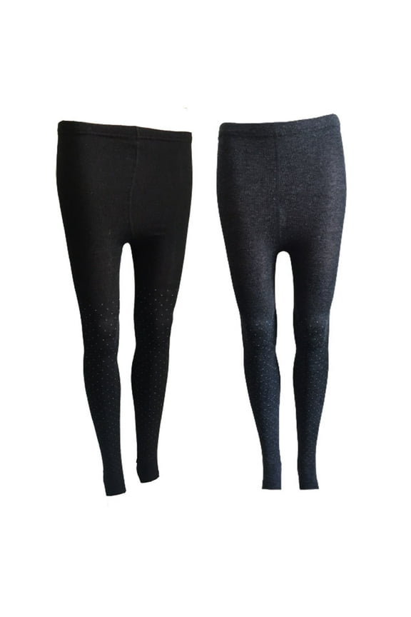 Ultra Comfy Spandex Leggings for Women 2 Pair's Teen & Juniors leggings Workout Tights, Yoga Pants, Running Leggings, Color Black,DarkGrey