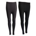 thumbnail image 1 of Lian LifeStyle Ultra Comfy Spandex Leggings for Women 2 Pair's Teen & Juniors leggings Workout Tights, Yoga Pants, Running Leggings, Color Coffee,Black, 1 of 2