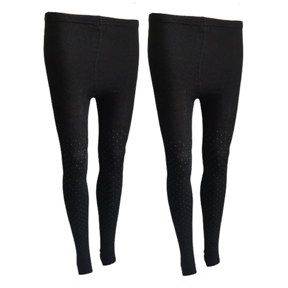 Lian LifeStyle Ultra Comfy Spandex Leggings for Women XS 2 Pair's Teen & Juniors leggings - Active Wear: Workout Tights, Yoga Pants, Running Leggings  Perfect as Daily Basics, Color Black