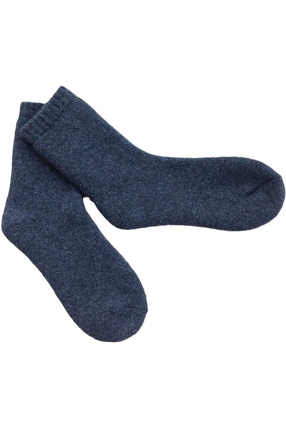 Lian LifeStyle Ultralight Men's 2 Pairs Wool Crew Socks - Great Activewear For Fun Sports, all Season & Weather Size 6-9Dark Grey