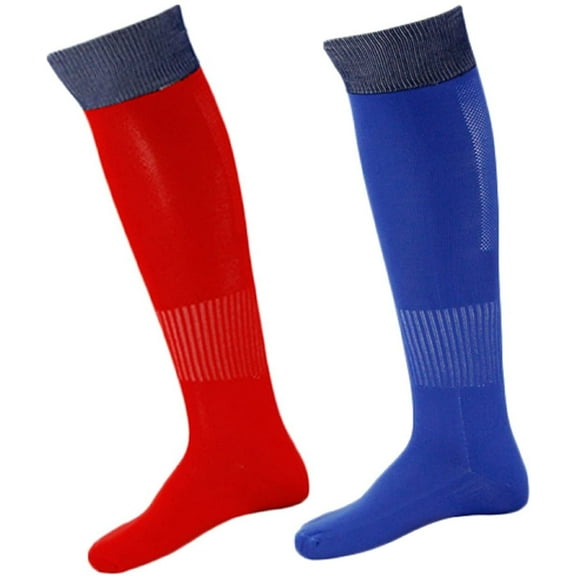 Lian LifeStyle Unisex Adult Athletic All Sports Knee High Socks M Blue