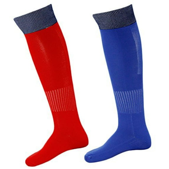 Lian LifeStyle Unisex Adult Athletic All Sports Knee High Socks M Blue