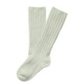 thumbnail image 1 of Lian LifeStyle Unisex Baby Children 1 Pair Resistant Knee High Wool Blend Socks Fascinating, Comfortable and health Focused LFS02 Size 0-2Y White, 1 of 1